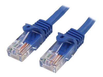 StarTech RJ45PATCH50 50ft Cat5e Blue Snagless RJ45 UTP Patch Cable