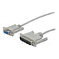 StarTech 10ft Cross Wired DB9 to DB25 Serial Null Modem Cable; F/M (SCNM925FM)