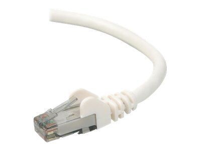 Belkin A3L980-07-WHT-S 7 RJ-45 Male/Male Cat6 Snagless Patch Cable, White