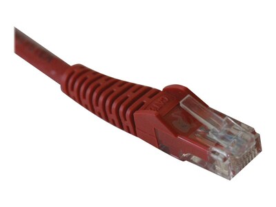Tripp Lite N201 20 RJ-45 Male/Male Snagless Cat6 Patch Cable, Red