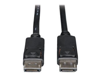 Tripp Lite P580 10 DisplayPort Male/Male Monitor Cable with Latches, Black (10703194)