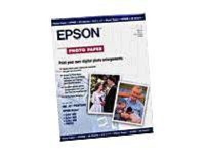 Epson® Premium Photo Paper; 19 x 13, White/Blue (S041327)