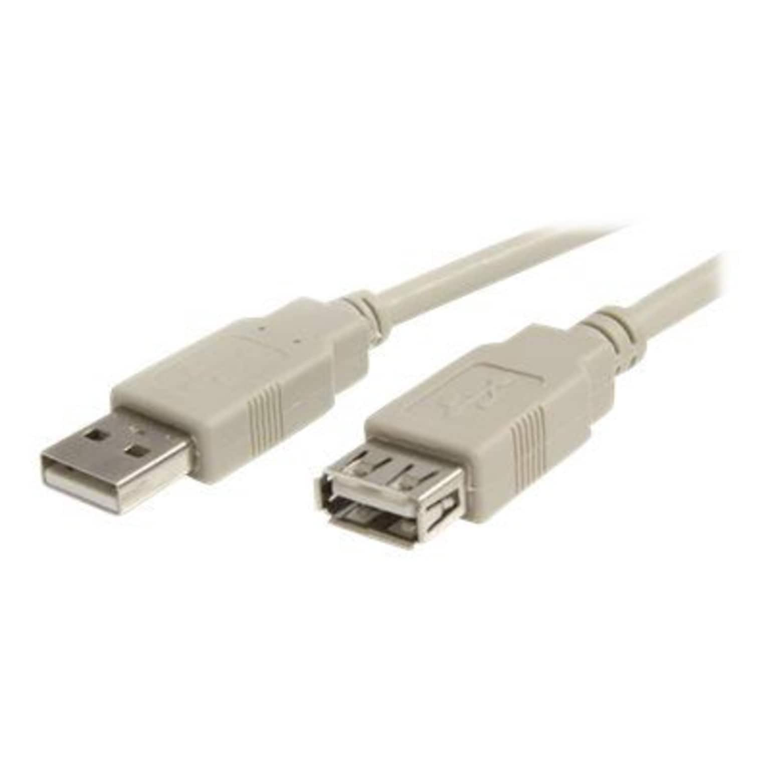 StarTech USBEXTAA10 10ft USB 2.0 Extension Cable A to A; M/F