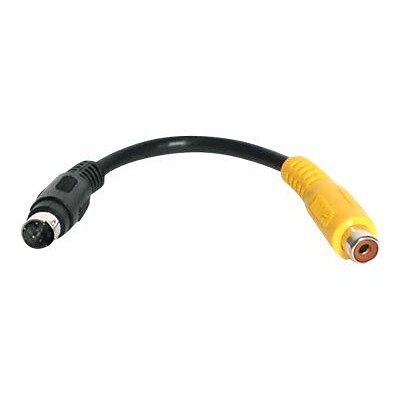 StarTech SVID2COMP 6 S-Video to Composite Video Adapter Cable