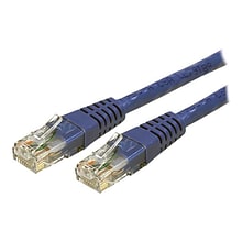 StarTech C6PATCH10BL 10ft Cat-6 Blue Molded RJ45 UTP Gigabit Cat-6 Patch Cable