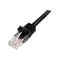 StarTech 45PATCH15BK Cat5e Patch Cable with Snagless RJ45 Connectors; 15ft, Black