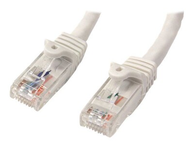 StarTech® 7 ft White Snagless Cat6 UTP Patch Cable