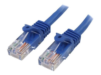 StarTech RJ45PATCH4 4ft Cat5e Blue Snagless RJ45 UTP Patch Cable