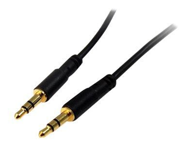 StarTech MU15MMS15ft Slim 3.5mm Stereo Audio Cable, M/M