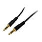 StarTech MU15MMS15ft Slim 3.5mm Stereo Audio Cable, M/M