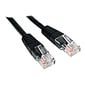 StarTech M45PATCH6BK 6ft Cat5e Black Molded RJ45 UTP Cat 5e Patch Cable