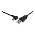 StarTech USB2HABM6LA 6ft Mini USB Cable; A to Left Angle Mini B