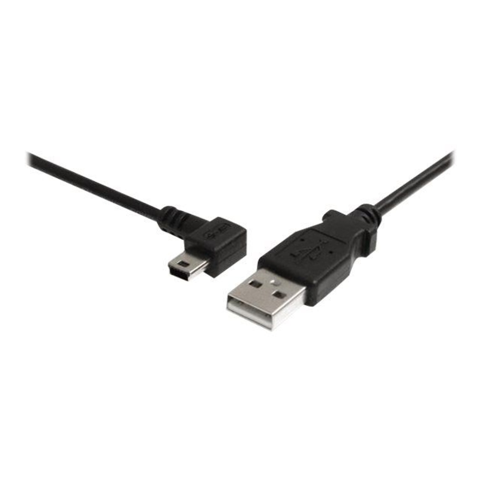 StarTech USB2HABM6LA 6ft Mini USB Cable; A to Left Angle Mini B