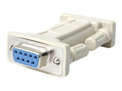 StarTech DB9 RS232 Serial Null Modem Adapter; F/F (NM9FF)