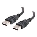 C2G 1m USB 2.0 A Male to A Male Cable - Black (3.2ft)