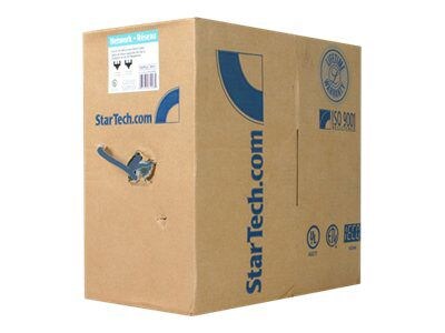 StarTech WIRRJ45BLRL 1000ft Bulk Roll of Blue Cat5e Stranded UTP Patch Cable