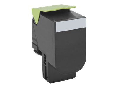 Lexmark® Unison 80C0H10 Black 4000 Pages High Yield Toner Cartridge for CX410de/CX410e Printer