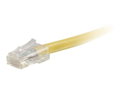 C2G ® 4178 10L RJ-45 Male/Male Cat6 Non-Booted Unshielded Ethernet Network Patch Cable, Yellow