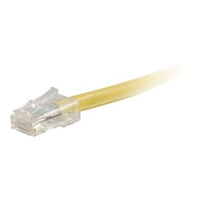 C2G ® 4178 10L RJ-45 Male/Male Cat6 Non-Booted Unshielded Ethernet Network Patch Cable, Yellow