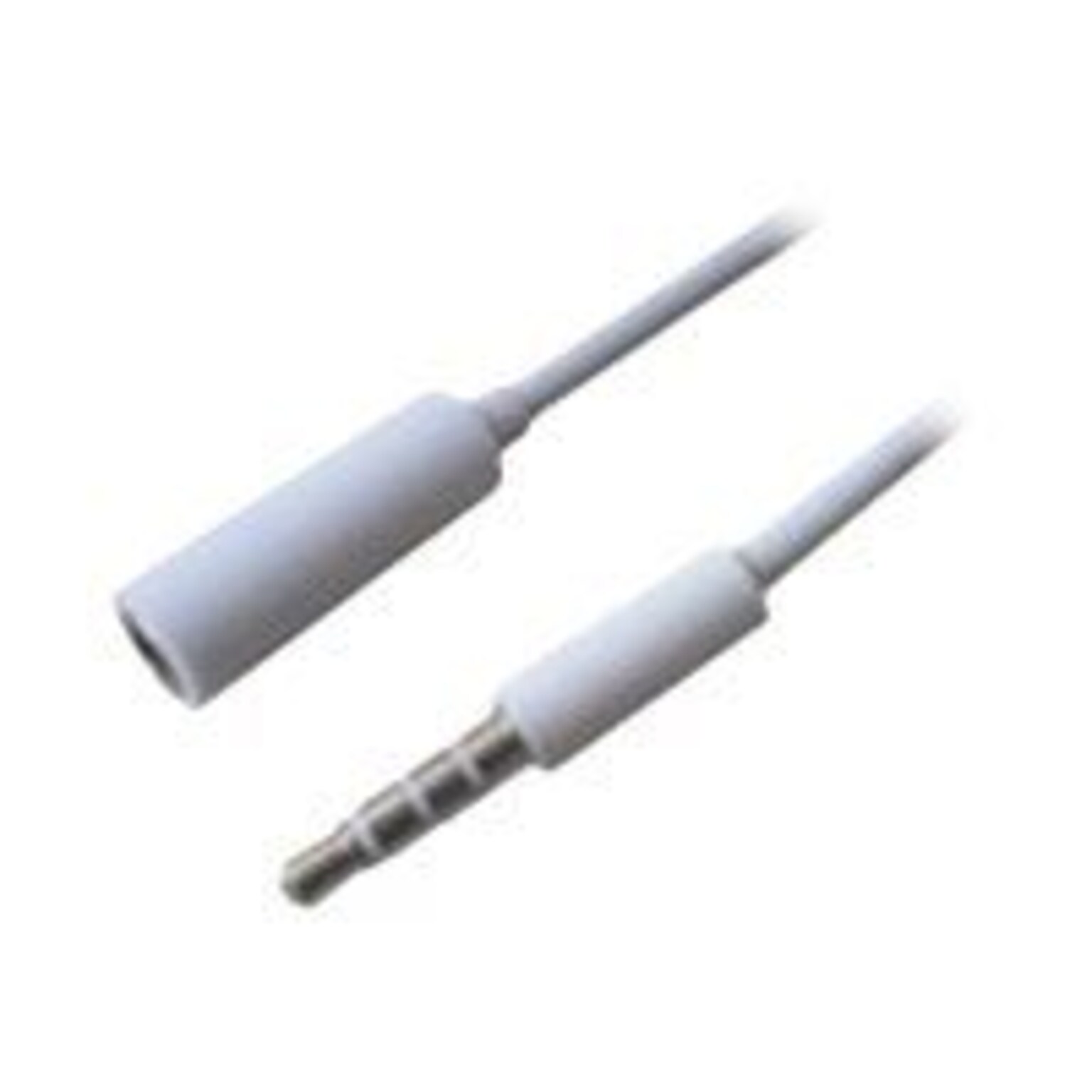 4XEM™ 3 Stereo Mini-Phone Female/Male Headphone Extension Cable, Black