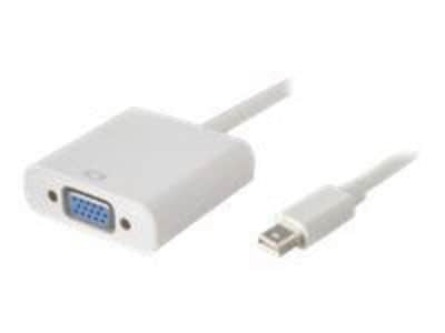 AddOn® 8 Mini-DisplayPort Male to VGA Female Adapter Cable, White