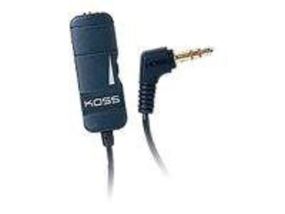 Koss® VC20 Headset/Headphone Volume Controller; Black