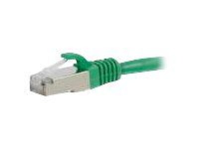 C2G ® 834 10 RJ-45 Male/Male Cat6 Snagless Shielded Ethernet Network Patch Cable, Green