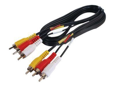 C2G ® Value 40451 50 RCA Audio Video Cable; Black