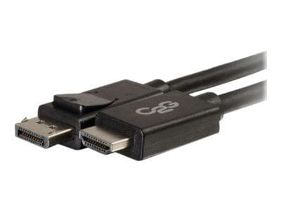 C2G® 54325 3 DisplayPort to HDMI Male/Male Adapter Cable; Black