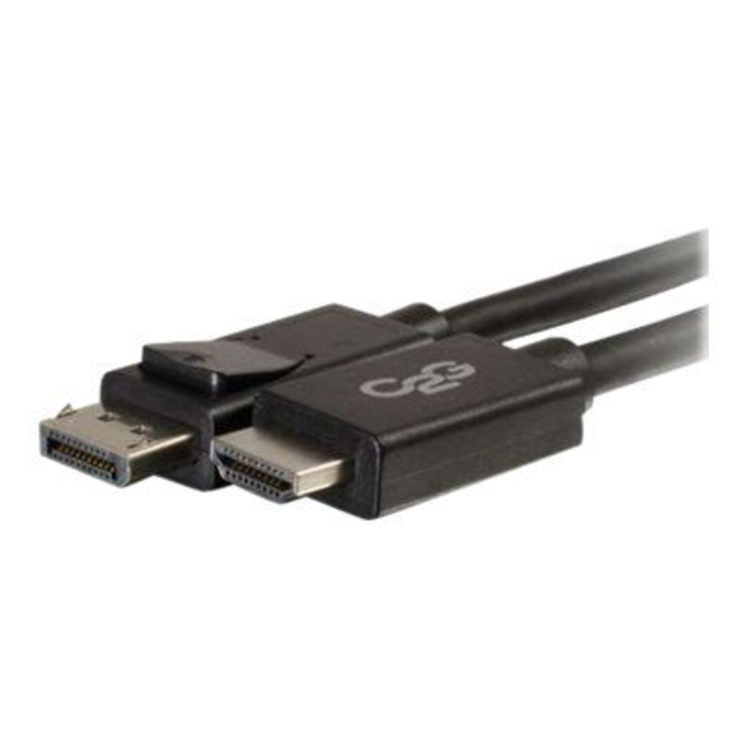 C2G® 54325 3 DisplayPort to HDMI Male/Male Adapter Cable; Black