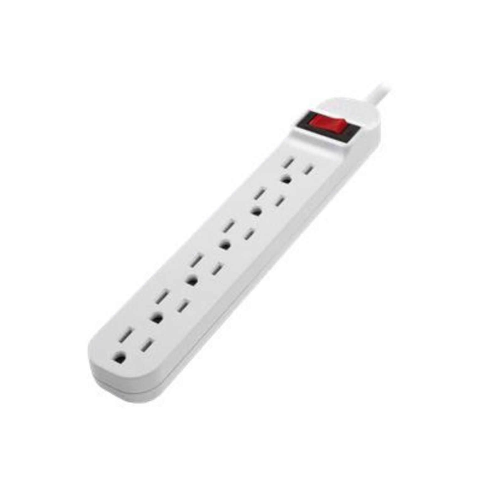 Belkin 6 Outlet Power Strip, White (F9P609-03)