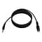 Tripp Lite P318-006-MF 6 3.5 mm Mini Stereo Audio Headset Extension Cable; Black