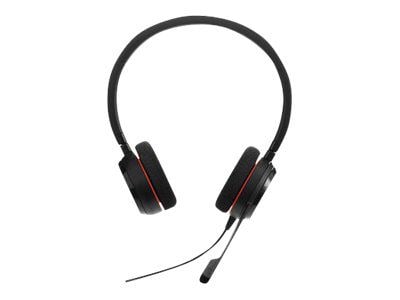 Jabra Evolve 20 MS Headset w/Microphne, Blk