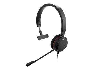 Jabra EVOLVE 20 MS Wired Mono Headset w/Mic