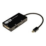 Tripp Lite Keyspan 6 Mini Displayport to VGA/DVI/HDMI All-in-One Converter; Black