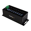 StarTech 7-Port Industrial USB 3.0 Hub; ESD and Surge Protection (ST7300USBME)