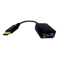 COMPREHENSIVE CABLE® DP2VGAF 8 DisplayPort To VGA Male/Female Adapter Cable