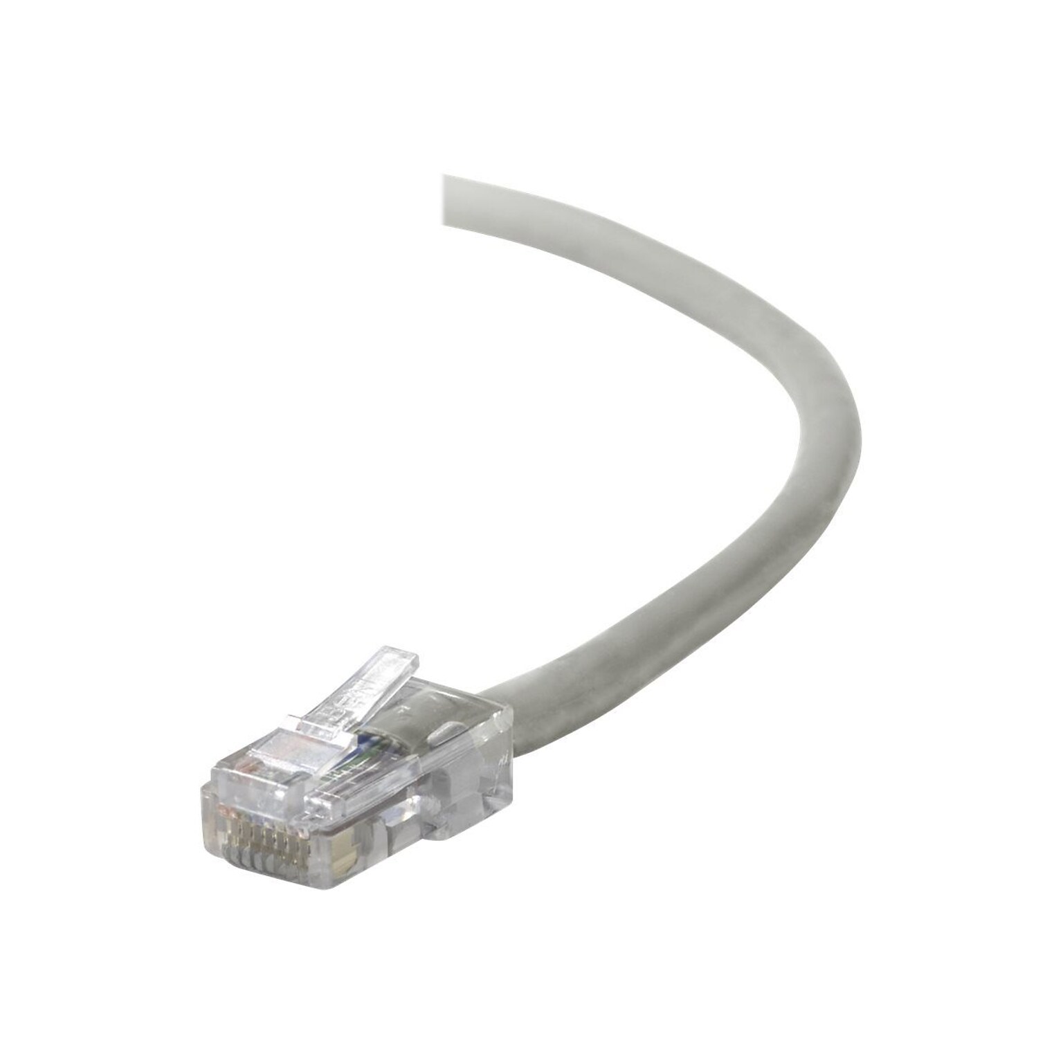 Belkin® 100 CAT 5e RJ-45 Male/Male Network Patch Cable, Gray