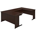 Bush Business Furniture Westfield Elite 60W x 30D C Leg U Shaped Desk, Mocha Cherry (SRE103MR)