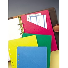 Day-Timer® Colorlife® Slash Pockets, Desk Size