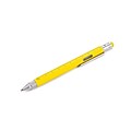 Troika Construction Ballpoint Pen, Medium, Yellow