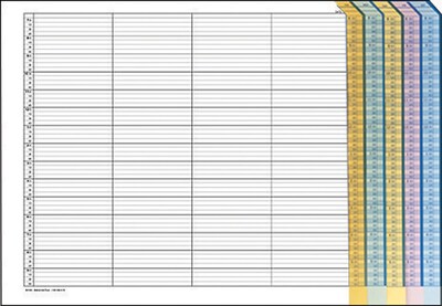 Code-A-Log 1-Year Refills, 7 a.m.-10 p.m., 15-minute Intervals, 4 Columns