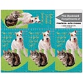 Humorous 3-Up Laser Postcards with Bookmark, Go to the Vet, 150 Postcards/Pack