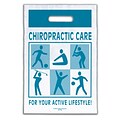 Medical Arts Press® Chiropractic Non-Personalized 1-Color Supply Bags, 9x13, Active Lifestyle