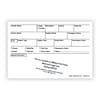 Medical Arts Press® Vet Cage Card, Check Off Boxes for a Variety of Services, 4x6