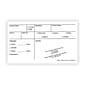 Medical Arts Press® Vet Cage Card, Specially Designed for Groomers and Boarding Services, 3x5"