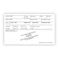 Medical Arts Press® Vet Cage Card, Check Off Boxes for a Variety of Services, 3x5"