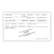 Medical Arts Press® Vet Cage Card, Check Off Boxes for a Variety of Services, 3x5
