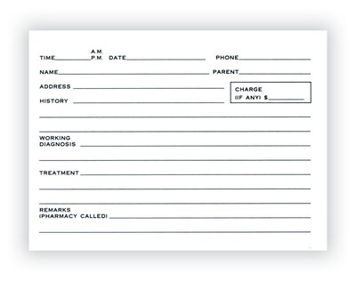 Medical Arts Press® Phone Dialog Record Book