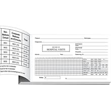 Medical Arts Press® Log of Hospital Visits; Pocket-sized, 1-Part